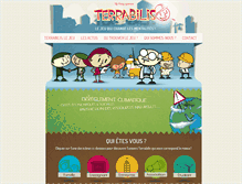 Tablet Screenshot of jeu-terrabilis.com